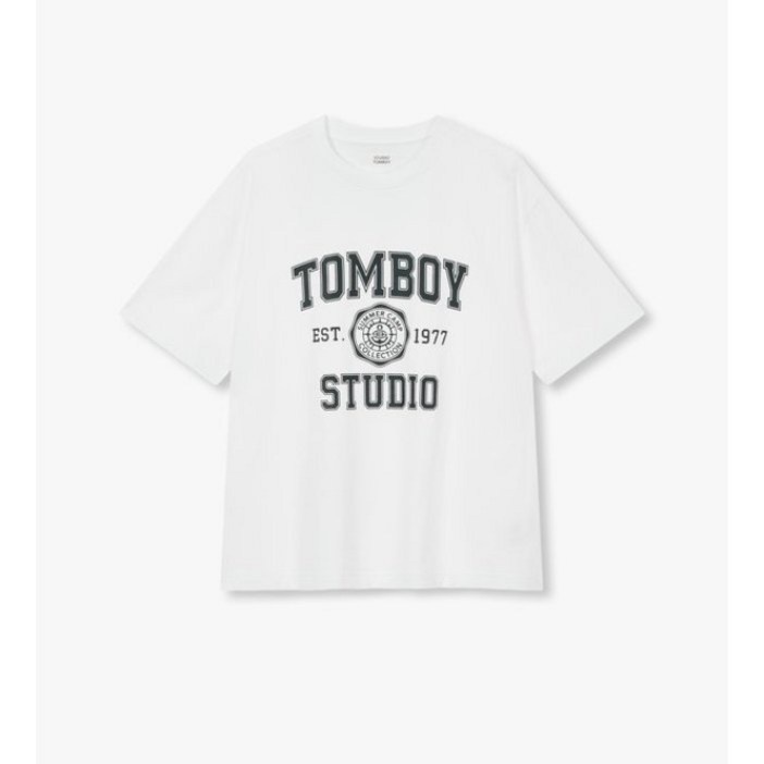 스튜디오 톰보이 STUDIO TOMBOY 9104222416 로고레터링티셔츠 264772