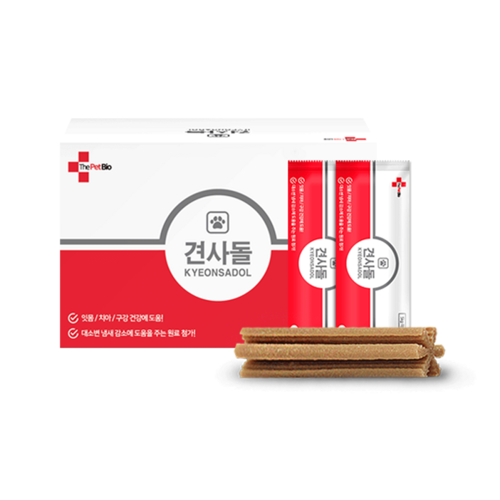 견사돌 소형견용 덴탈껌, 닭고기맛, 168g, 5박스