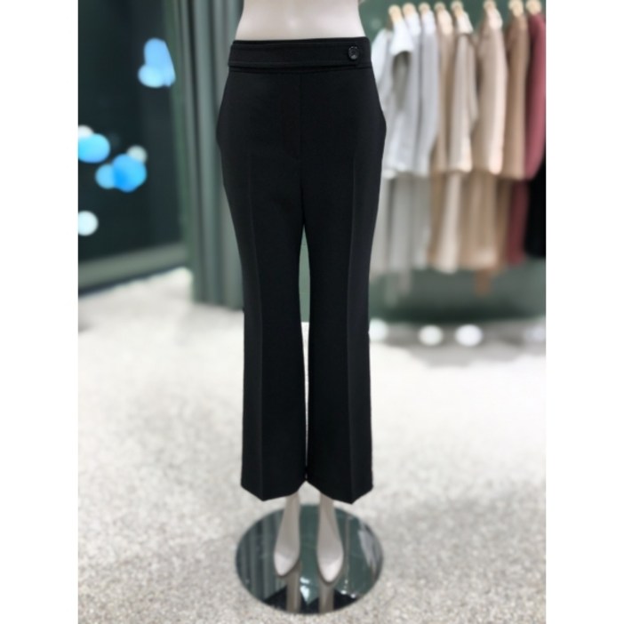 백화점 듀엘 벨트라인사이드지퍼일자핏팬츠 L251PSA002 아울렛