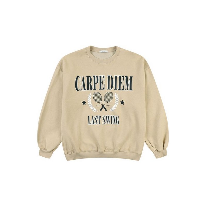 반에이크 테니스 레터링 티셔츠 VB3ZTSUP01Z