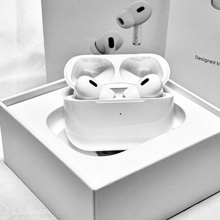 화이트 케이스 Apple 에어팟 프로 2세대 화이트 블루투스 이어폰 쿠션 에어팟, aerfa
