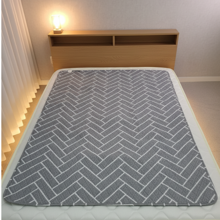 한일의료기 26년형 탄소매트 전자파없는 전기장판 원적외선 카본매트, 싱글 95cm X 180cm