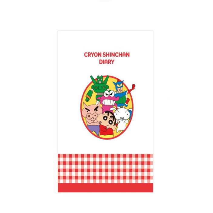 딜리고 만년형 다이어리 12개월 짱구는못말려 베이직 다이어리 업무용다이어리 회사다이어리 일기장다이어리