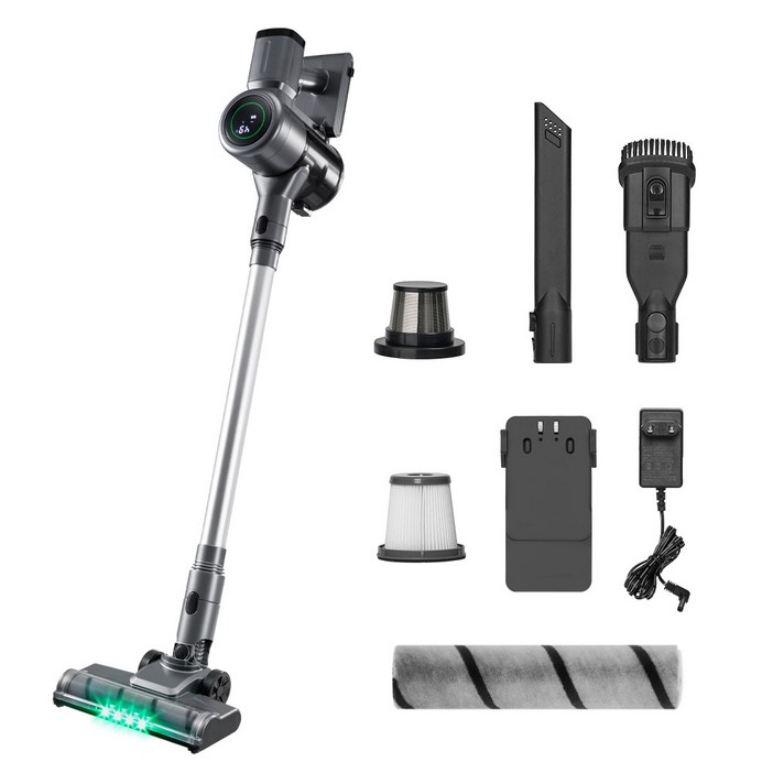 신제품 홈리아 차이슨 무선 청소기 초강력 흡입력  셀프 스탠딩  다양한 구성품, 혼합색상, HA93BG