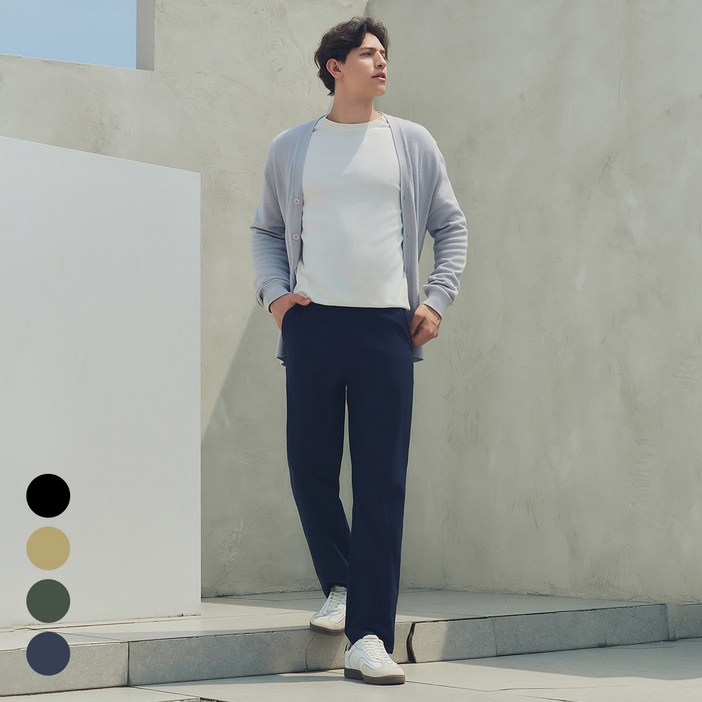 에버라스트 남자 텐션 팬츠 4종세트 링클프리 바지