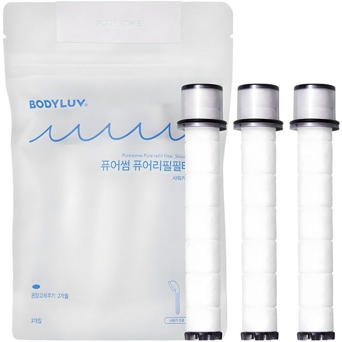 퓨어썸 샤워 전용 필터리필세트 3p