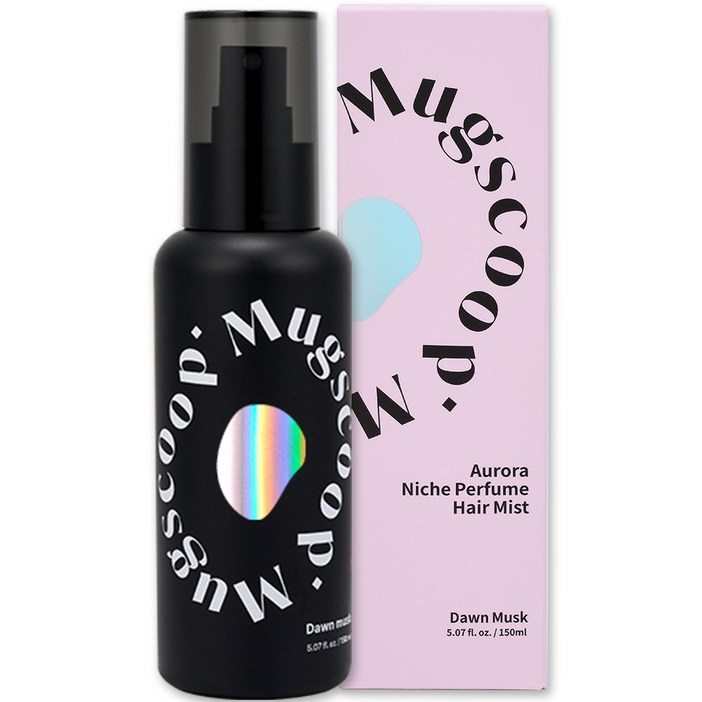 머그스쿱 오로라 전설의향수 식물성오일 헤어 에센스 미스트 던 머스크향, 1개, 150ml