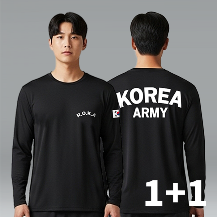 로크택티컬 11 무료배송 국산 ROKA KC인증 면100 긴팔 로카티 군인티셔츠