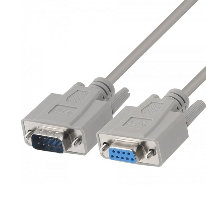 넷메이트 RS232 9핀 시리얼 케이블 1m NULL MODEM NMCSFM10