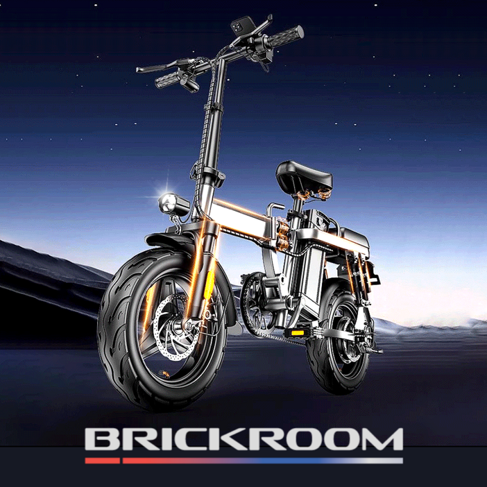 BRICKROOM 접이식 전기자전거 대용량 장거리 배터리 PAS EBS 고출력 400W