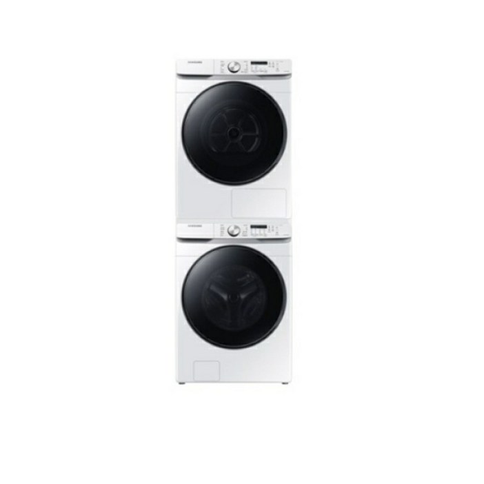 삼성전자 그랑데 세탁기 WF19T6000KW 19kg  건조기 DV17T8520BW 17kg  직렬설치 키트 방문설치