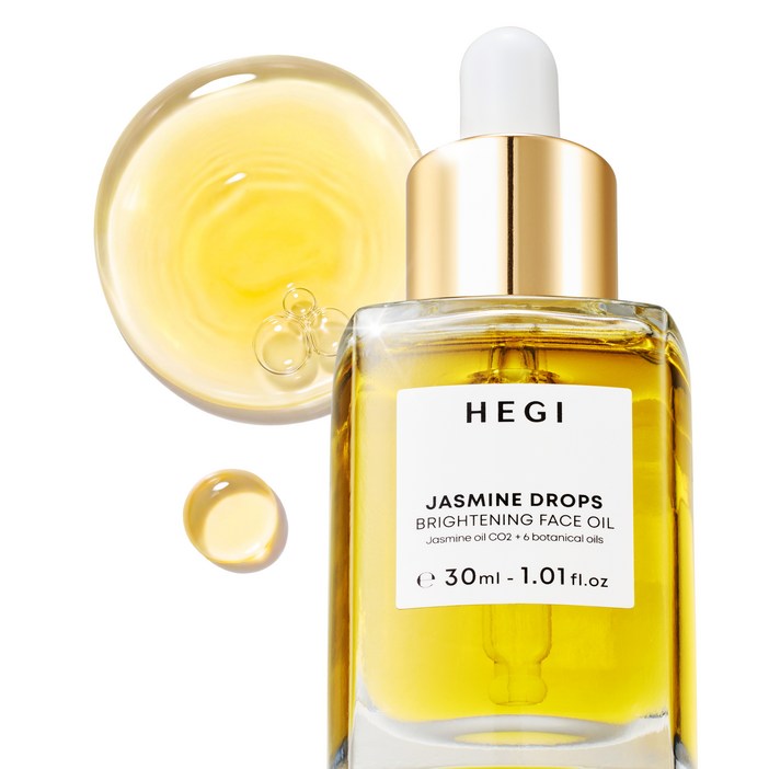 헤기 자스민 드롭스 미백광채 페이스 오일기미 전용 색소침착 잡티 미백 속건조 보습, 30ml, 1개