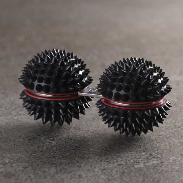 보민 굿다인 파인메디 금침구 원조 마사지볼 테라륨6돌기침구 (TR-01) 지압볼 손지압기 수지침, 1개