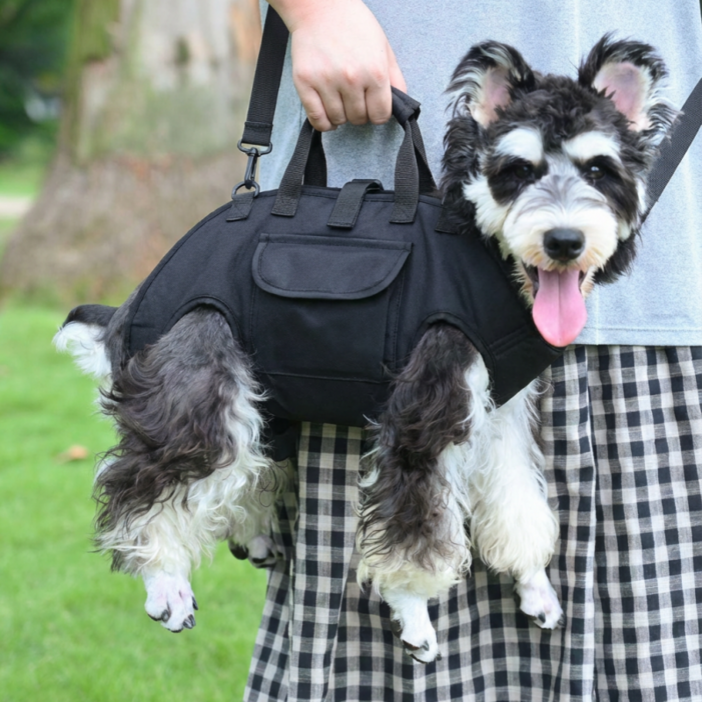 융풍 반려동물 백팩  강아지 외출 휴대용 가방  야외 애완동물 고양이 가방  통기성 반려동물 손잡이형 원숄더 멀티백