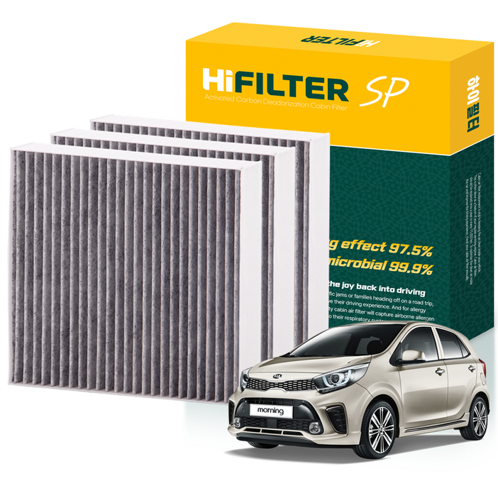 하이필터 기아 자동차 모닝 활성탄 에어컨필터
