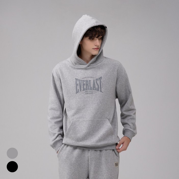 에버라스트 남자 기모 후드티 캥거루 스웨트셔츠