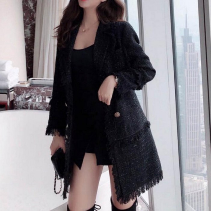 여자 가을 롱자켓 정장 여성 봄 자켓 점퍼 코트