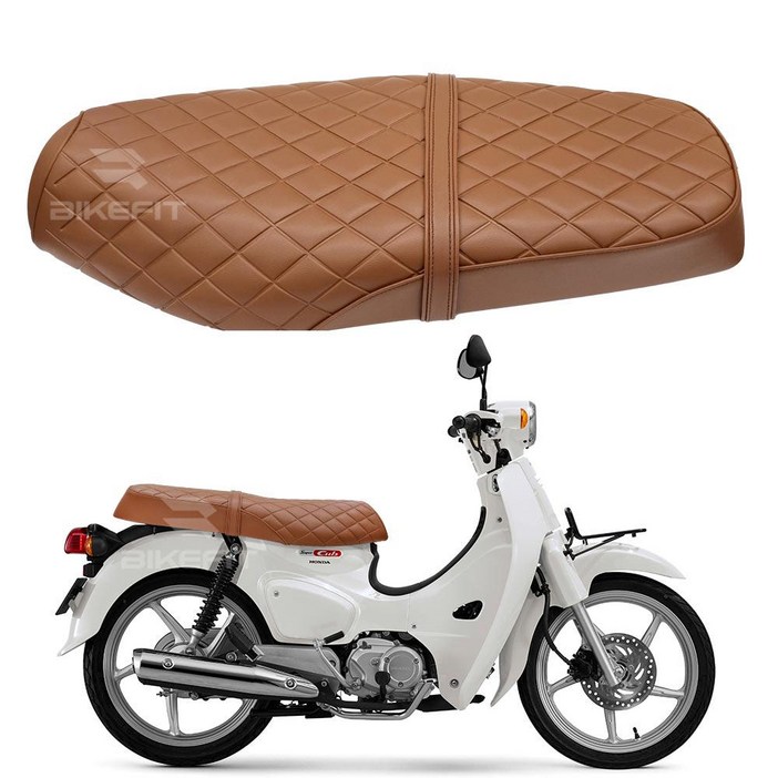 슈퍼커브 순정 튜닝시트 2인시트 롱시트 최고급형 커스텀 수제 태국 21-25년, 1개