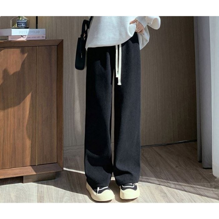 도리몰 코듀로이 기모 밴딩 골덴 팬츠