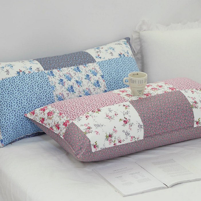 라라패치 30수 광목면100% 대형 등받이 허리쿠션 (솜포함) 국내생산 2인베개, 등쿠션, 침대헤드 대쿠션