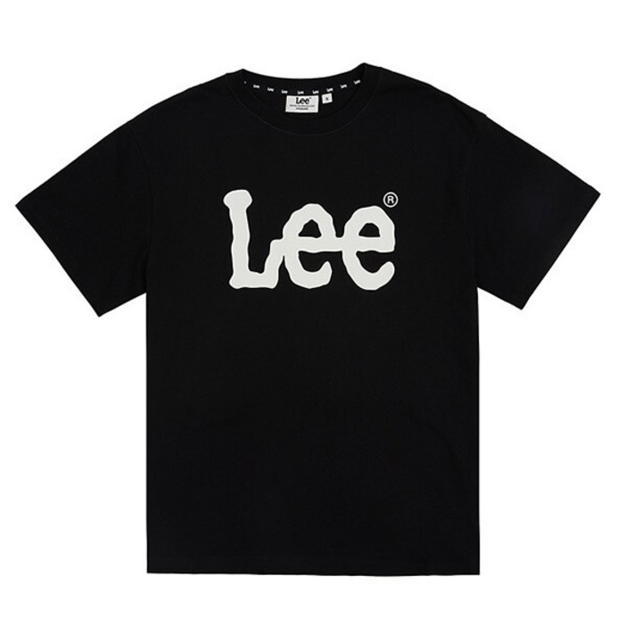 리 Lee 빅 트위치 로고 티셔츠 블랙 LE2502ST01BK