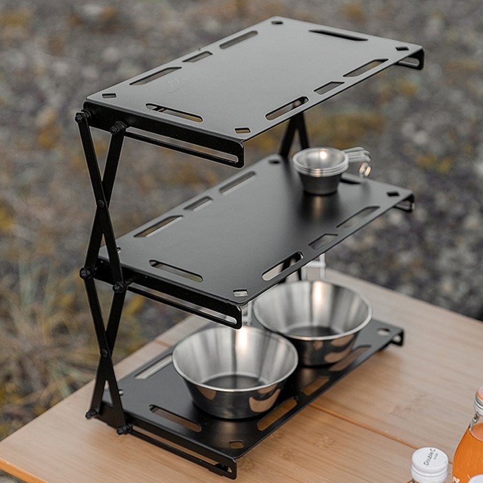 마운틴하이커 미니 알루미늄 3단 쉘프 szk927