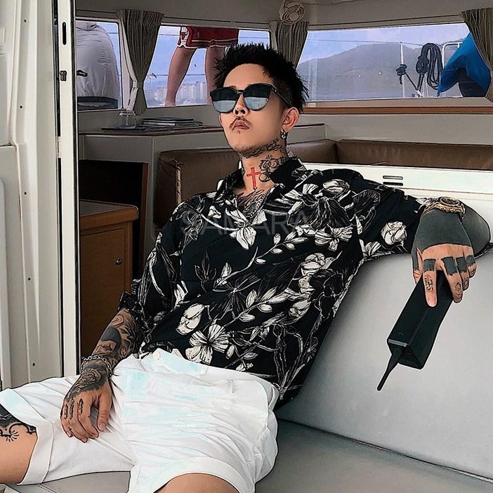 SAMARA 하와이안 셔츠 바캉스룩 같은 여름 꽃 복