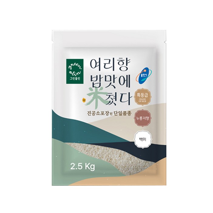 2024년산 특등급 여리향 쌀 5kg 2.5kg x 2봉, 1개, 5kg, 특등급