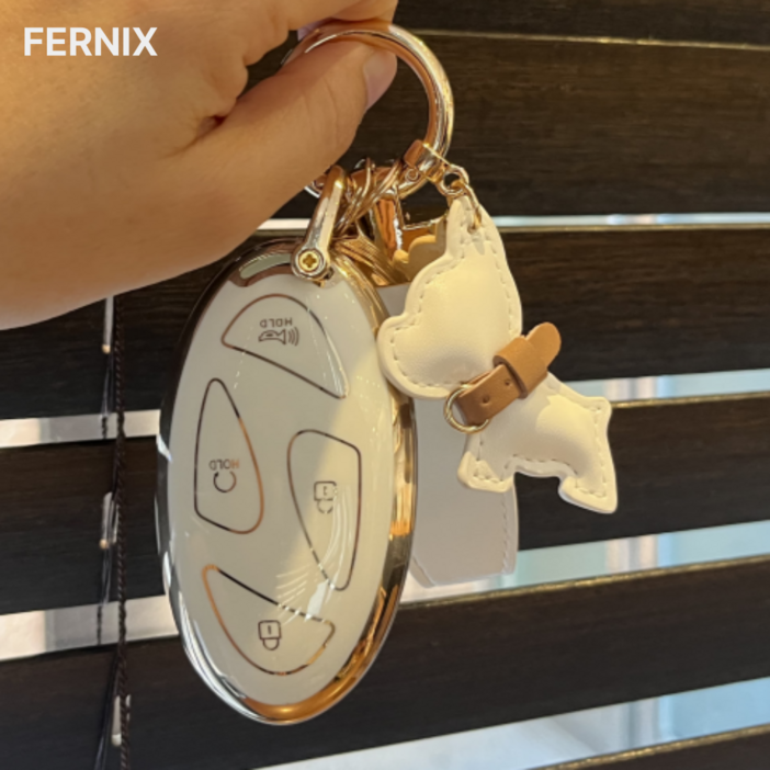 FERNIX 현대자동차 차키 TPU 케이스고급키링5버튼,7버튼