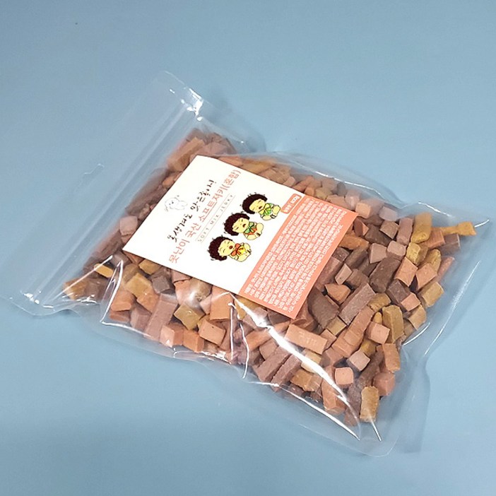 대용량 못난이 국산 소프트 져키 (혼합)800g