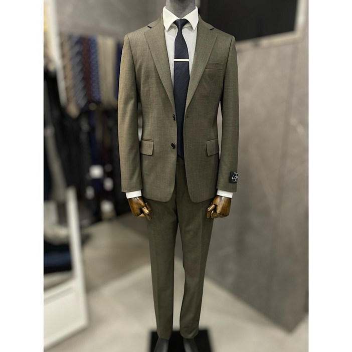 리버클래시 25S/S 카키 울 혼방 춘하 싱글 수트(LLM11514, LLM13514)_DG