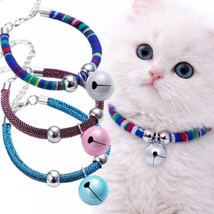 다이룸마켓 럭셔리 고양이 방울 목걸이
