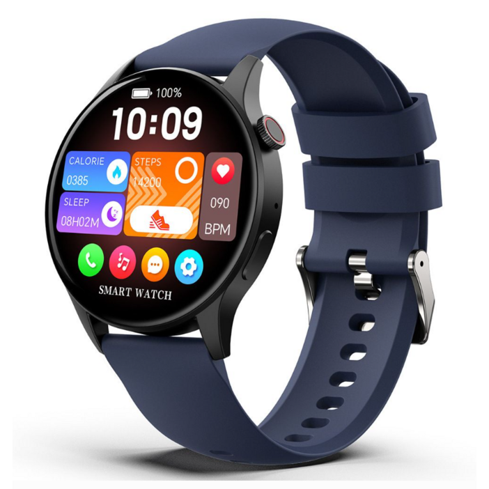 최신형  한국어 건강 괸리 스마트워치  블루투스 통화 시계 남녀공용 기본한국어세팅