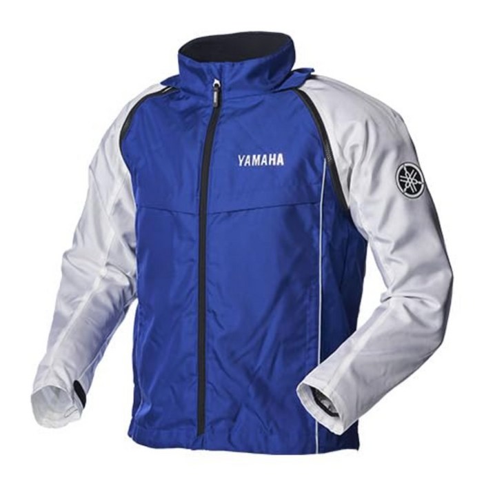 일본 정품 야마하 모터 라이딩 재킷 RY1001 2Way 재킷 화이트 L사이즈
