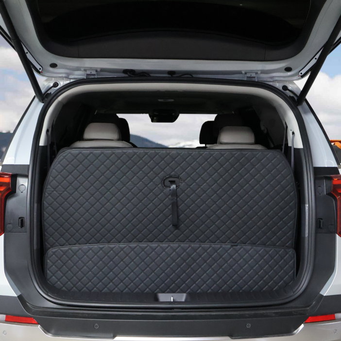 신형 더뉴카니발 트렁크매트 7인승 9인승 차박 퀼팅 매트, 베이지, 올뉴더뉴카니발 9인승14년6월20년