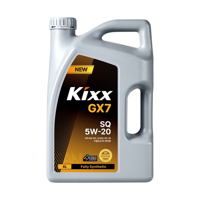 킥스 Kixx GX7 SQ 구 G1 FE SP 5W20 4리터 가솔린 엔진오일