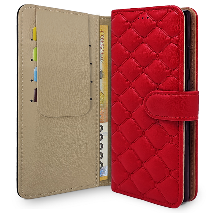 아리움 샤를렌 가죽 지갑 카드 다이어리 핸드폰 케이스