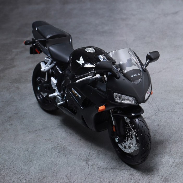마이스토 112 다이캐스트 오토바이모형 바이크피규어, 혼다 CBR 1000 RR 블랙, 1개
