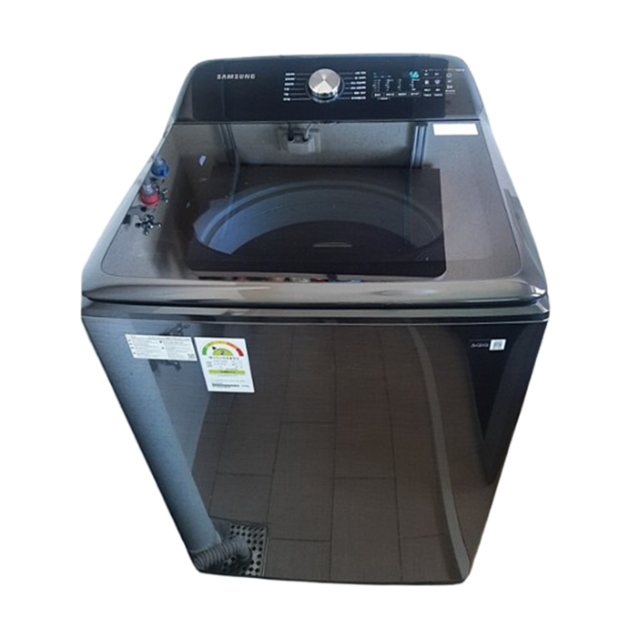 삼성 그랑데 통버블 세탁기 21kg WA21A8376KV 블랙캐비어 강력세탁