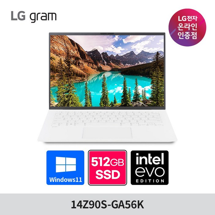 LG그램 14Z90SGA56K 인텔 울트라5 14인치 16GB SSD512GB 윈도우11홈 탑재, 화이트, 14Z90SGA56K, 768GB, 16GB, WIN11 Home LG그램 14Z90SGA56K 인텔 울트라5 14인치 16GB SSD512GB 윈도우11홈 탑재, 화이트, 14Z90SGA56K, 768GB, 16GB, WIN11 Home