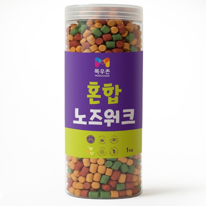 목우촌 펫9단 노즈워크 훈련용 촉촉 큐브 트릿 대용량 간식