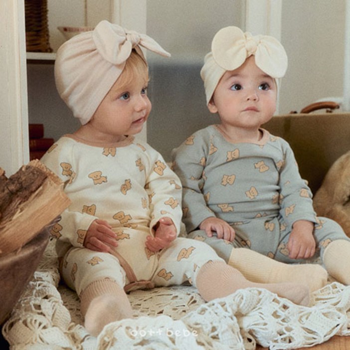 오뜨베베 퍼피슈트 베이비슈트레깅스세트 겨울신상 아기옷