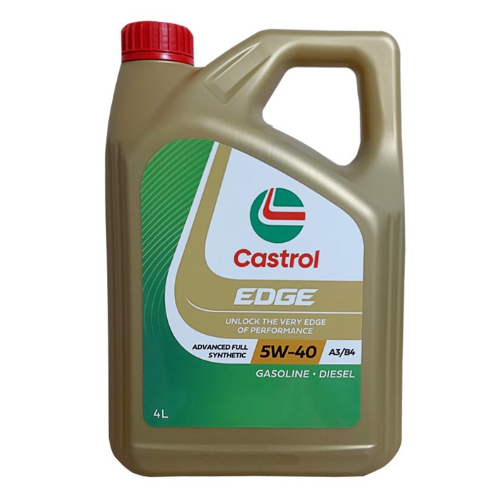 캐스트롤 엣지 티타늄 합성엔진오일 5W40 4리터 본사정품