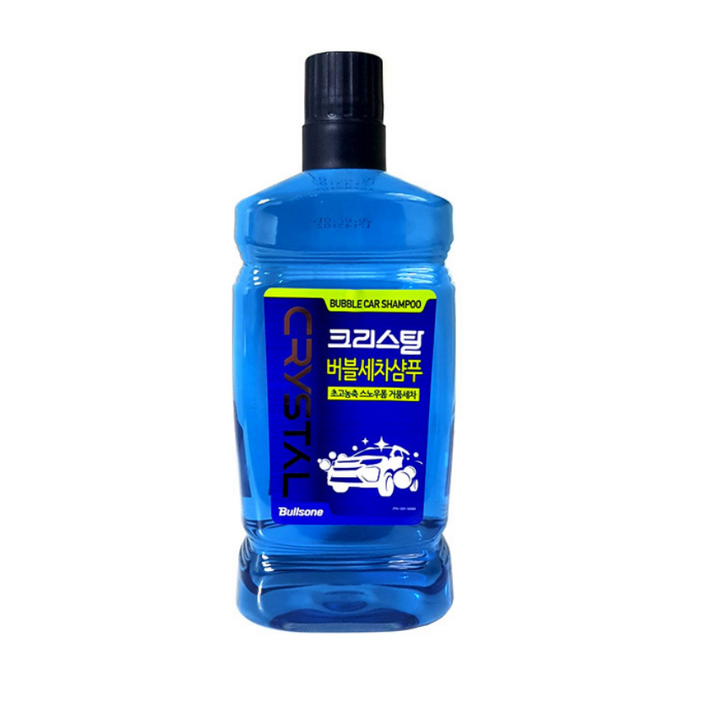불스원 크리스탈 버블 세차샴푸 1.2L/셀프세차/카샴푸