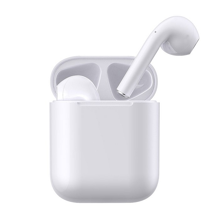 SOTAR A2 무선충전 블루투스 이어폰, 화이트