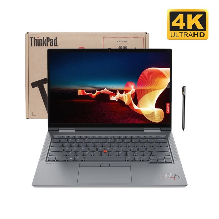 [개봉미사용 신품] 레노버 X1 요가 GEN6 2in1 4K CTO i7 터치스크린, X1 yoga Gen6, WIN11 Pro, 16GB, 256GB, 스톰그레이
