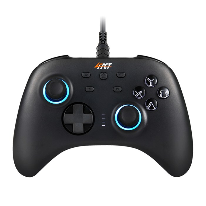 포팩트 GC01 게임패드 유선 컨트롤러 PC 스위치 안드로이드 스마트폰 아이폰 호환, 1개, 포팩트 GC01, 단일상품