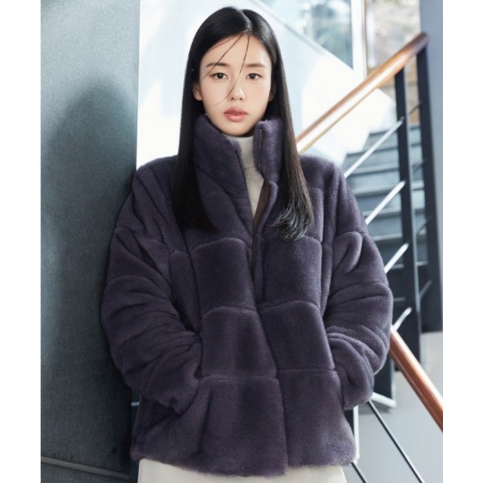 매장정품 셀렙샵에디션 CELEBSHOP EDITION NEW FAUX 밍크 리버시블 헝가리 구스 다운 2030274229 138358