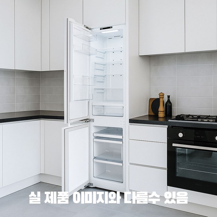 [LG전자] M272PR35BL 디오스 빌트인 콤비냉장고 2도어 상하형 273L 간냉식 색상:화이트 좌경첩 전국무료배송