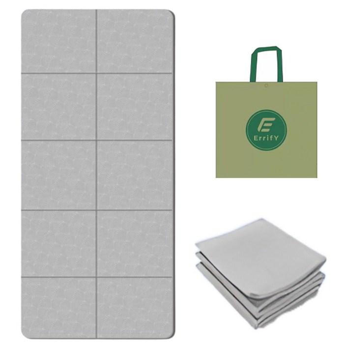 ErrifY 접이식 요가매트 휴대용 소음방지